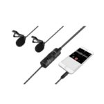 Boya Dual Omni-directional Lavalier Mic BY-M1DM - Image 2