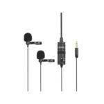Boya Dual Omni-directional Lavalier Mic BY-M1DM