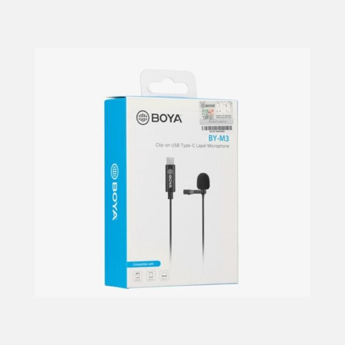Boya Digital Lavalier Microphone BY-M3 - Image 6