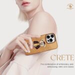 iPhone 14 Pro Crete Series Genuine Santa Barbara Leather Case - Image 6