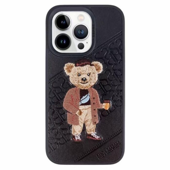 iPhone 14 Pro Crete Series Genuine Santa Barbara Leather Case - Image 3