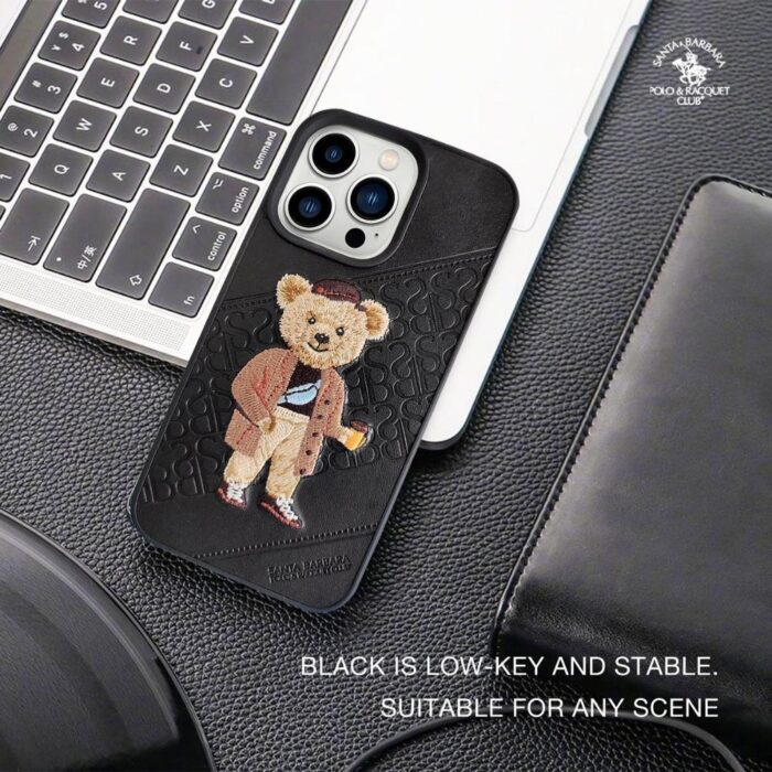 iPhone 14 Pro Max Crete Series Genuine Santa Barbara Leather Case - Image 4