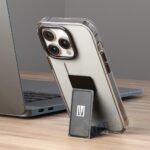 iPhone 14 Pro Max Levelo Morphix Clara Case With Leather Grip Stand