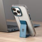 iPhone 14 Pro Max Levelo Morphix Clara Case With Leather Grip Stand - Image 5