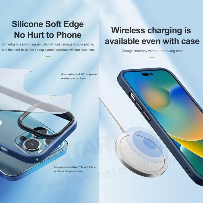 iPhone 14 Pro ROCK Guard Transparent Case - Image 7
