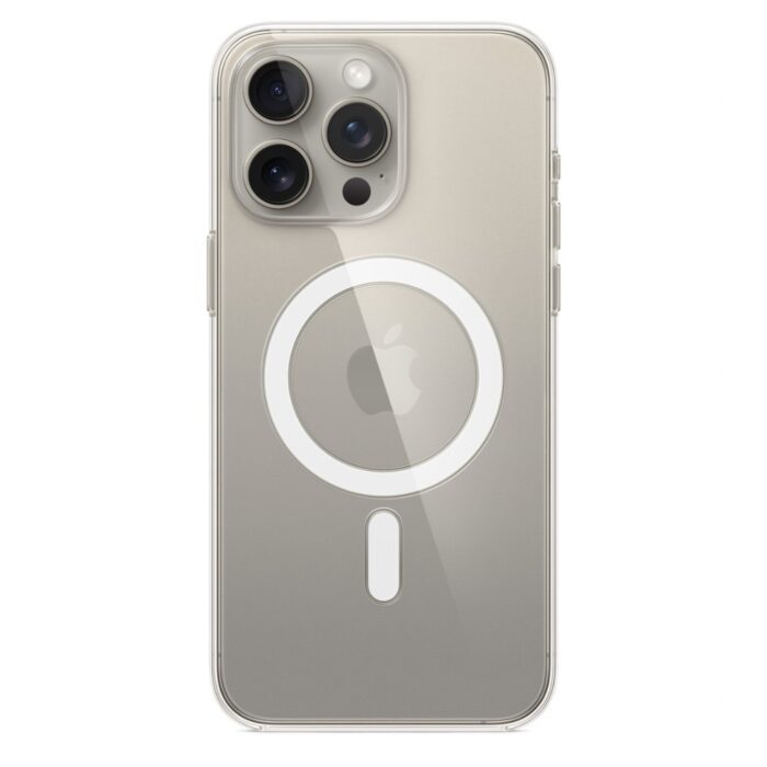 iPhone 15 Pro Max Clear Case with MagSafe by Apple - Image 2
