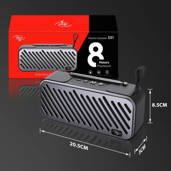iTel Portable FM Wireless Speaker S31 - Image 10