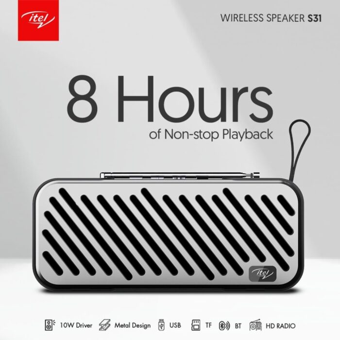 iTel Portable FM Wireless Speaker S31 - Image 4