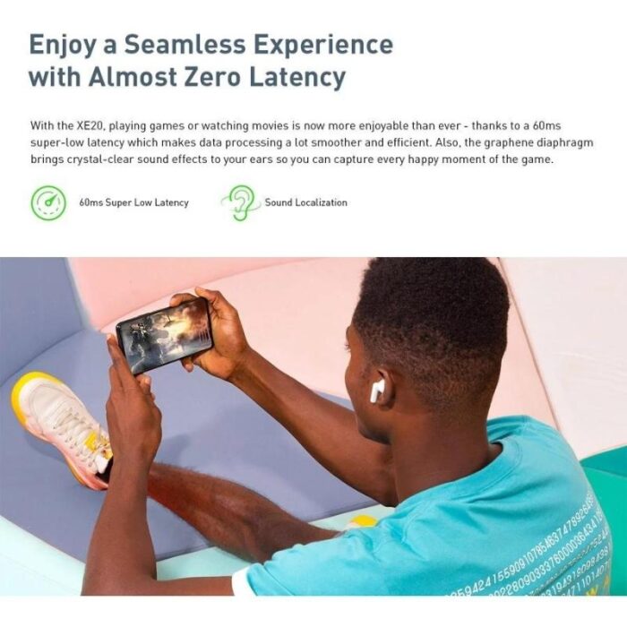 infinix XE20 TWS True Earphone White - Image 7