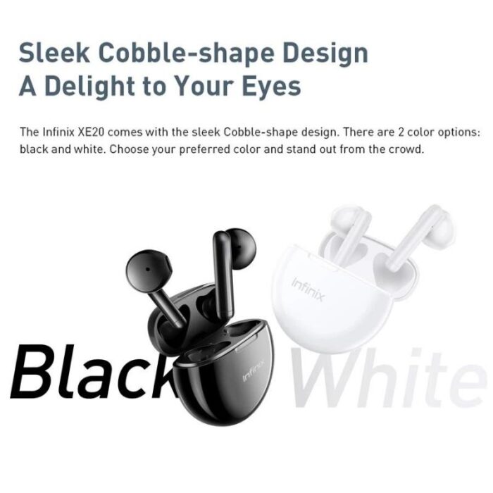 infinix XE20 TWS True Earphone White - Image 5