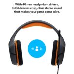 Logitech G231 Prodigy Wired Gaming Headset - Image 3