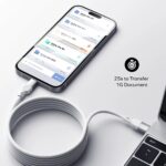momax Mag Link Magnetic USB-C to USB-C Cable 100W - Image 4