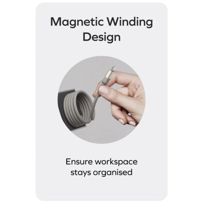 momax Mag Link Magnetic USB-C to USB-C Cable 100W - Image 6