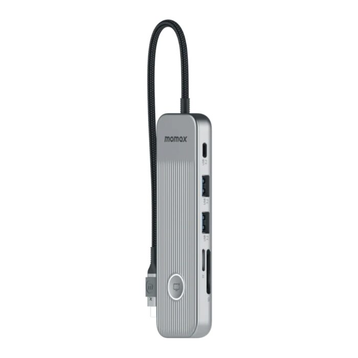 momax ONELINK 8 in1 multi-function USB-C Hub - Image 2