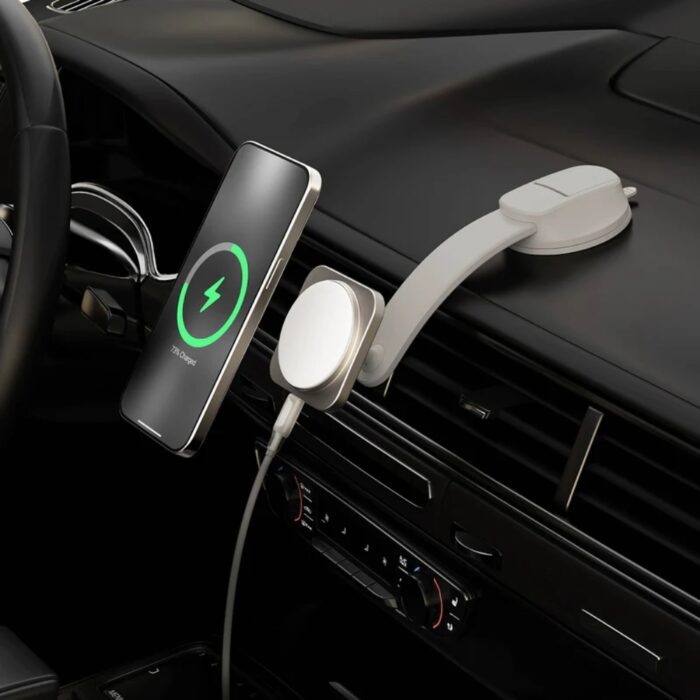 momax Q2.Mag Magnetic Wireless Charging Car Mount 15W - Image 5