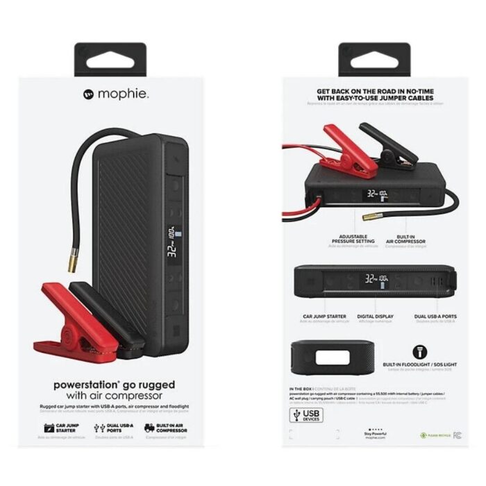 mophie PowerStation Go Rugged with Air Compressor - Image 9