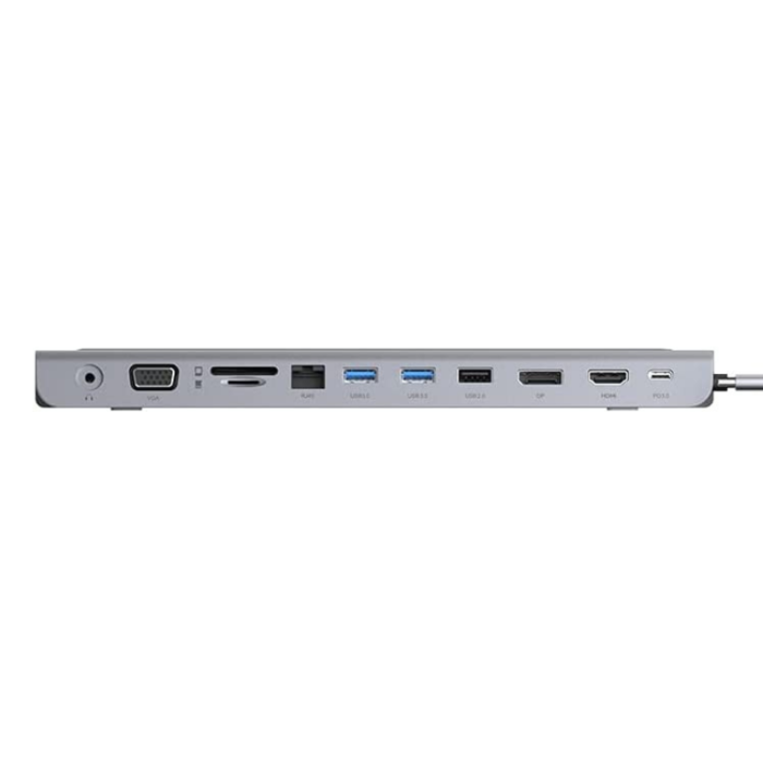Powerology USB-C Hub 11 in 1 Multi-Port Adapter - Image 3