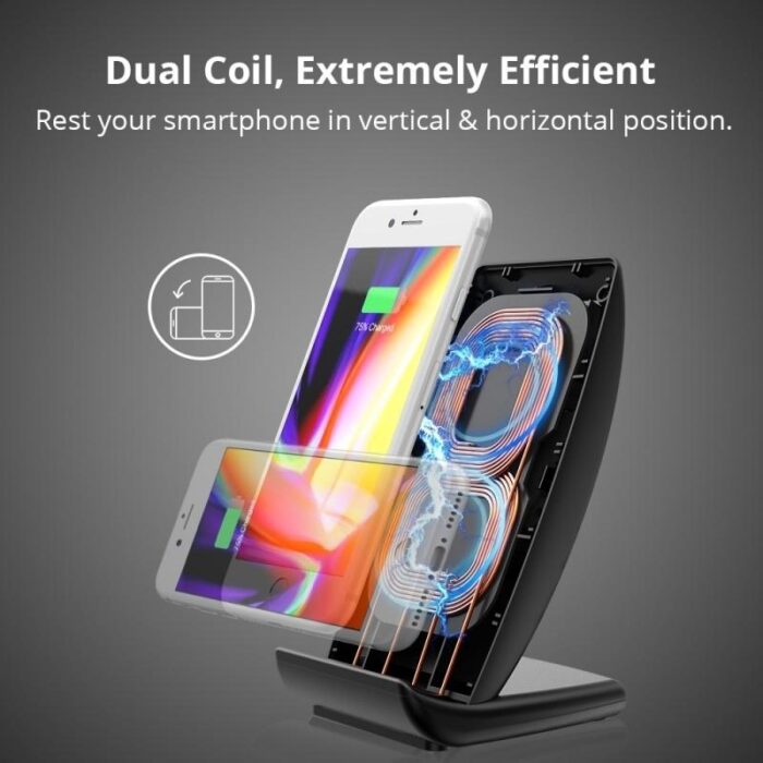 Tronsmart Dual Coil Wireless Charging Stand - Image 5