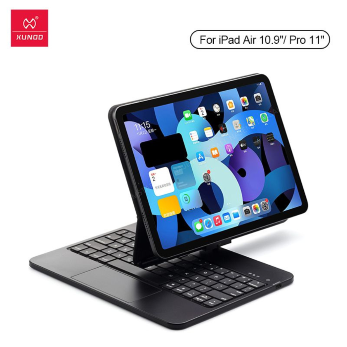 Xundd 360 Magnetic Keyboard Case for iPad Pro 11 and  iPad Air 10.9 - Image 4