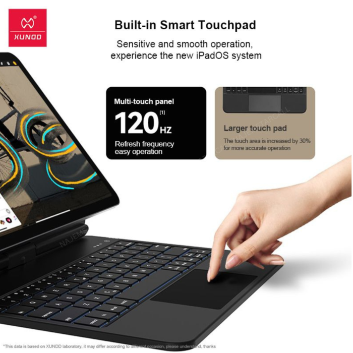 Xundd Magnetic Case with Keyboard for iPad Pro 12.9 - Image 7