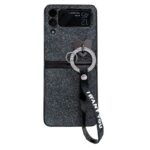 Z Flip 3 Case Love Pendant Rhinestone Decoration - Image 3