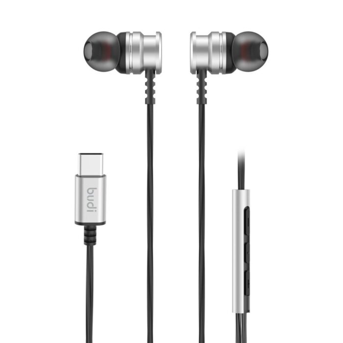 BUDI EP78TB 1.2m Type-C Wired Earphones - Image 3