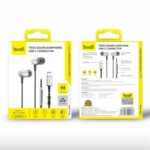 BUDI EP80TB 1.2m Type-C Wired Earphones - Image 3