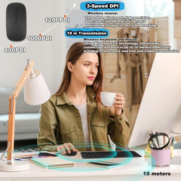 Bluetooth Keyboard and Mouse Kit - Image 5