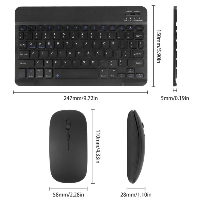 Bluetooth Keyboard and Mouse Kit - Image 3