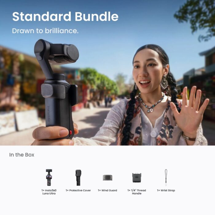 Insta360 Luna Ultra Dual Lens 8K Gimbal Camera - Image 9