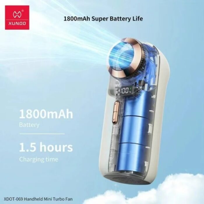 Xundd XDOT-069 Handheld Mini Turbo Fan - Image 7