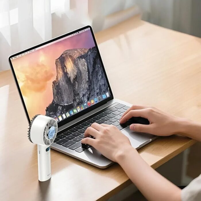 YESIDO YF18 Handheld Rechargeable Fan - Image 2