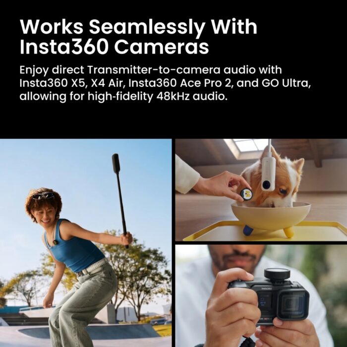 insta 360 Mic Pro Advanced Wireless Microphone - Image 7