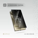 Levelo 2.5D Silk Print High Silicon Aluminum Glass Privacy Protector for Samsung S25 Ultra - Image 4