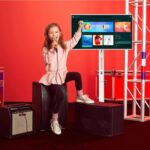32 Inch Portable Smart TV 1080p Touch Screen Monitor 128GB - Image 2