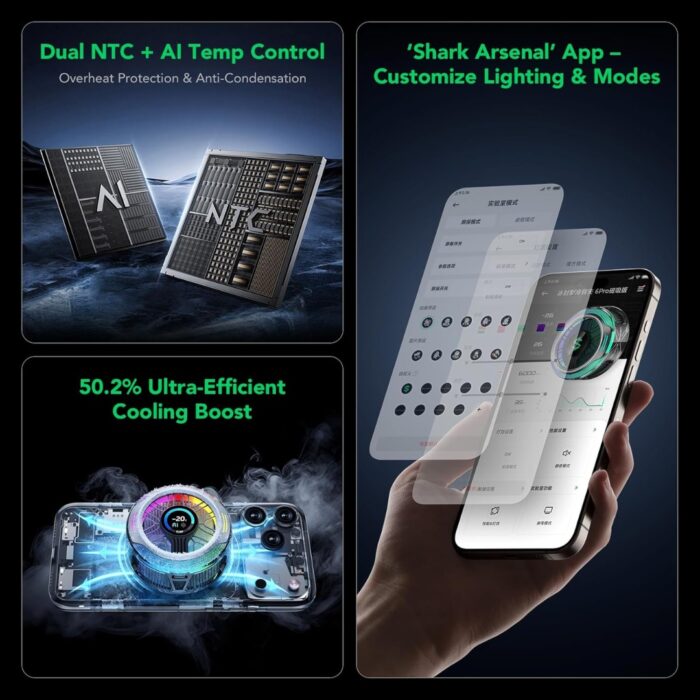 Black Shark Magnetic Cooler 6 Pro - Image 4