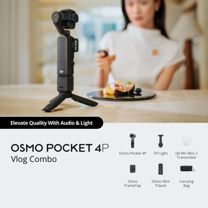DJI Osmo Pocket 4P Vlog Combo - Image 10
