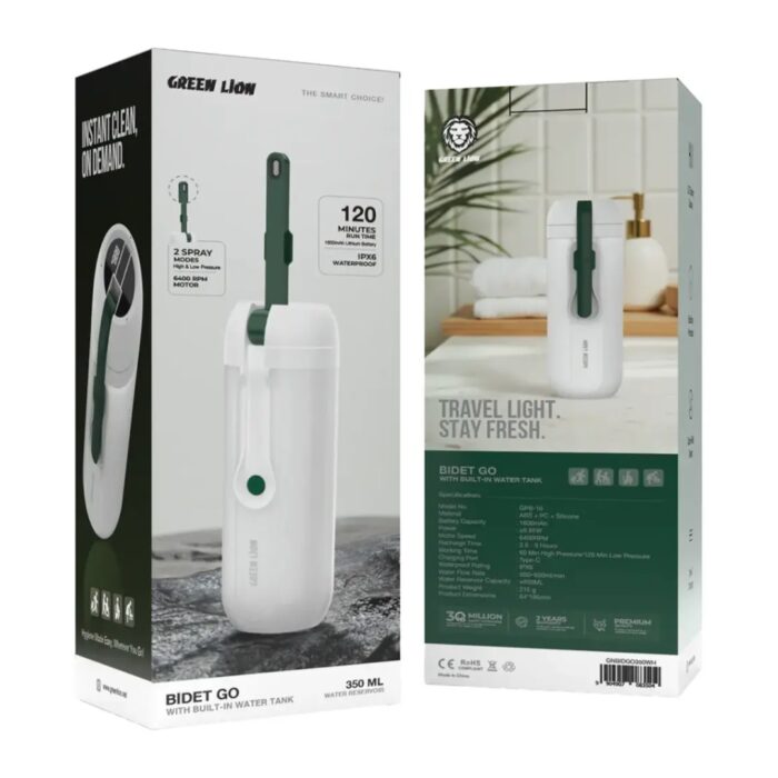 Green Lion Bidet Go With Built in Water Tank - Image 2