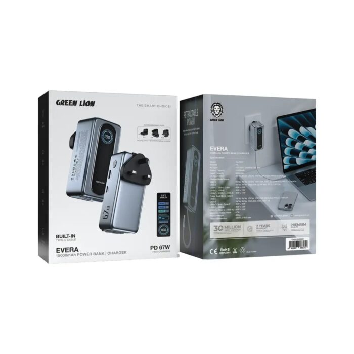 Green Lion Evera 15000mAh Power Bank & Charger - Image 2