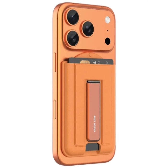 Green Lion Mag Wallet Kickstand Card Holder - Image 4