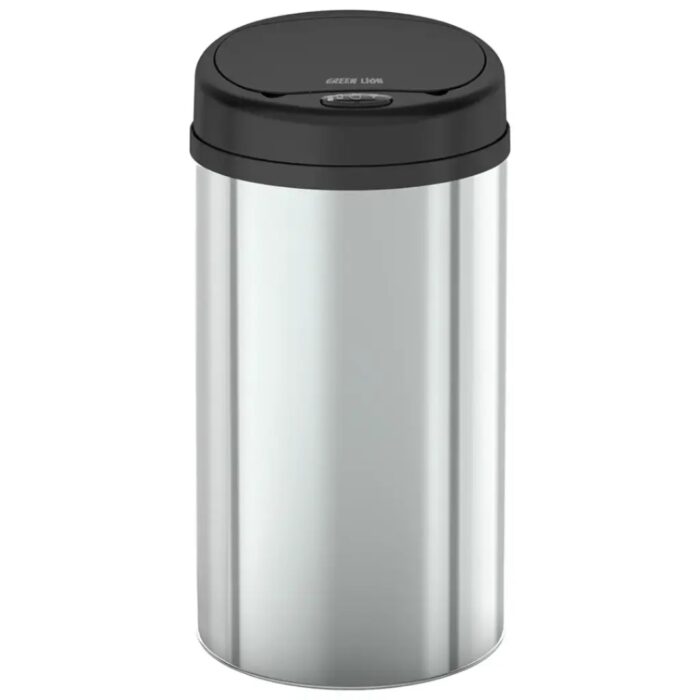 Green Lion Smart Trash Bin with 15L Capacity & Stainless Steel Material - Image 3