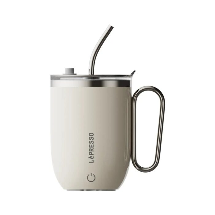 LePresso Sip Spin Magnetic Auto Stirring Mug - Image 3