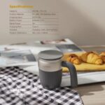 Lepresso Stirmate Auto Magnetic Stirring Mug 450mL - Image 2