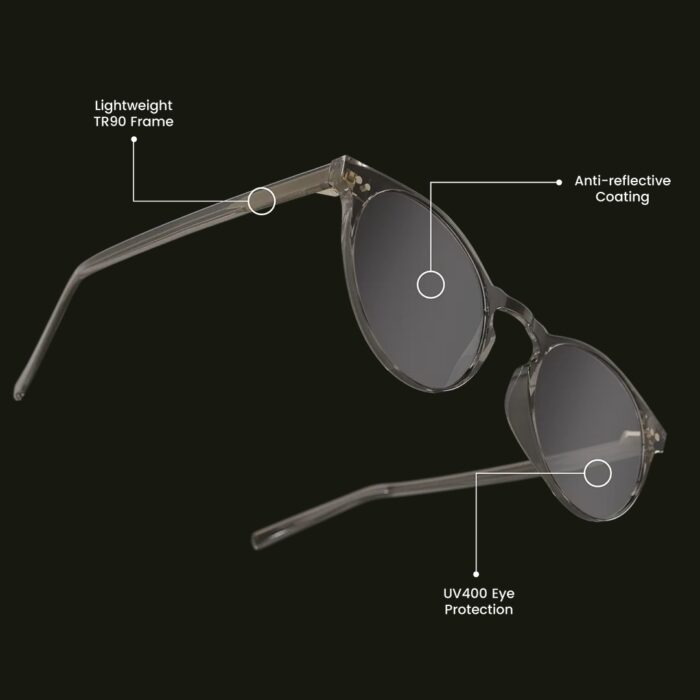 Levelo Corvin Polarized Sunglasses - Grey - Image 3