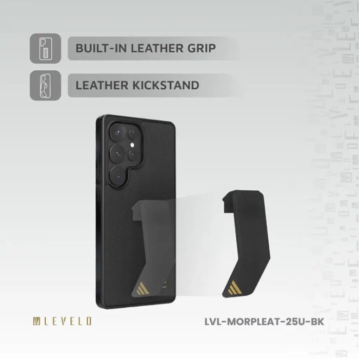 Levelo Morphix Leather Case for Samsung S25 Ultra - Image 7