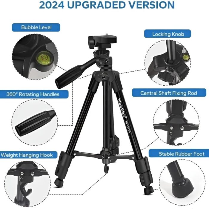 Neepho NP-3170 Professional Tripod 105CM - Image 5