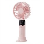 Porodo Lifestyle Chillo Air Portable Handheld Fan with LED Display - Image 3