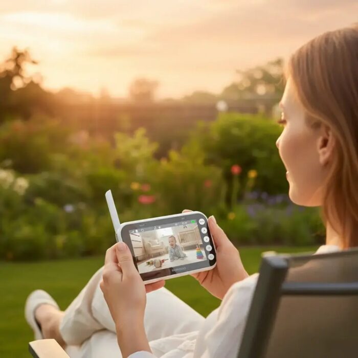 Porodo Lifestyle Lumi Baby Smart Monitor with Camera and Display Screen - Image 3