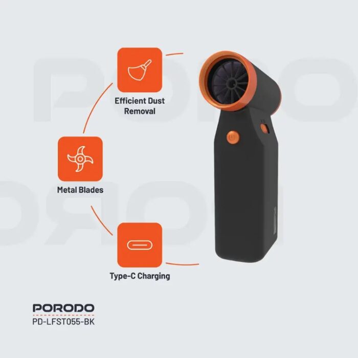 Porodo Lifestyle Turbo Jet Air Blower - Image 7