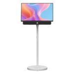 Powerology Cypres Portable TV Stand with Wheels - Image 2